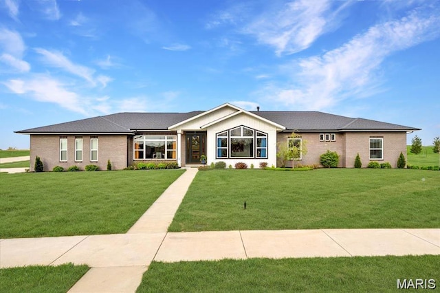 1547 Frost Lndg, Columbia, IL 62236 - ranch-style house featuring a front yard and brick siding