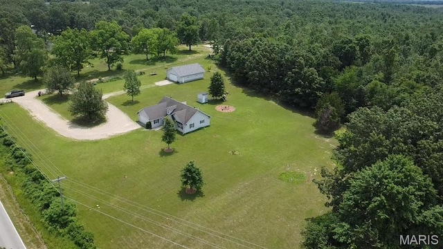 4862 State Highway 142e, Doniphan, MO 63935 - aerial view of sparsely populated area with a forest