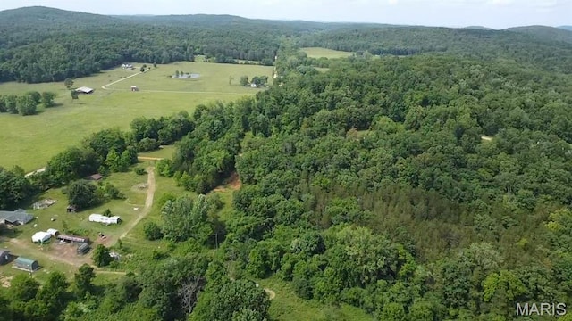 284 Wayne 349, Piedmont, MO 63957 - view of property location with a heavily wooded area and a mountain backdrop