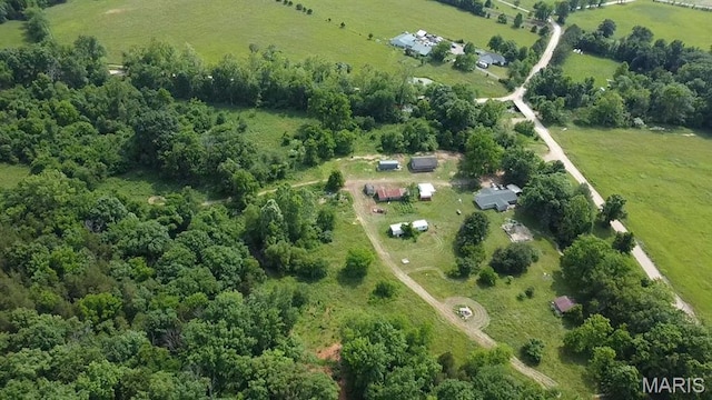 284 Wayne 349, Piedmont, MO 63957 - aerial view of property and surrounding area with rural landscape