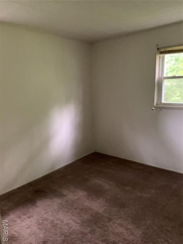 215 Berry St, Gillespie, IL 62033 - unfurnished room featuring dark carpet