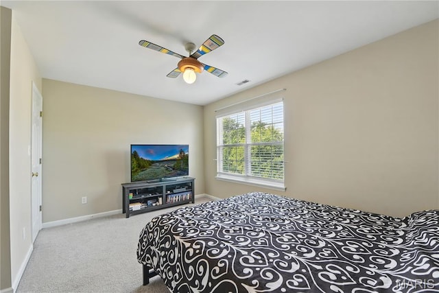457 Spring Trce, Ofallon, MO 63368 - carpeted bedroom with baseboards and ceiling fan