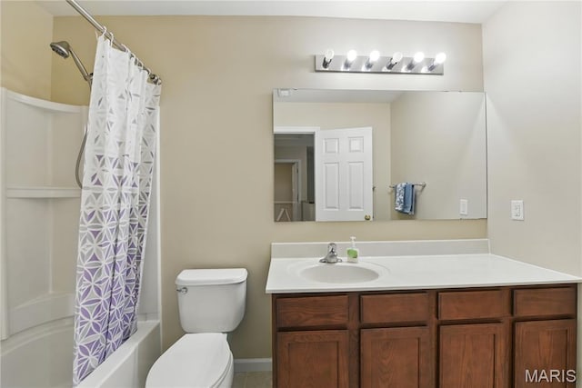 457 Spring Trce, Ofallon, MO 63368 - bathroom with vanity and shower / tub combo with curtain