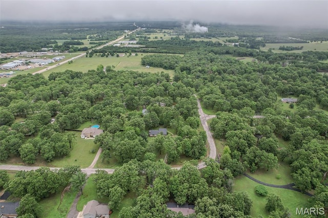 20193 SW Oakwood Dr, Lebanon, MO 65536 - bird's eye view