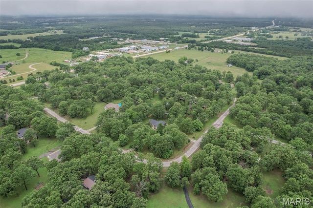 20193 SW Oakwood Dr, Lebanon, MO 65536 - aerial overview of property's location with rural landscape