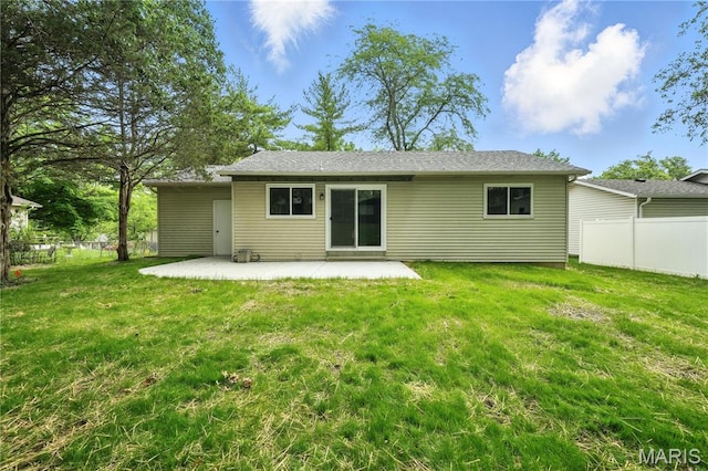 208 Mill Run Ln, Saint Peters, MO 63376 - back of house featuring a patio area