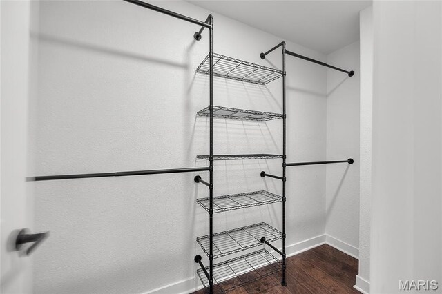 509 Saint Francois Rd, Bonne Terre, MO 63628 - spacious closet with wood finished floors