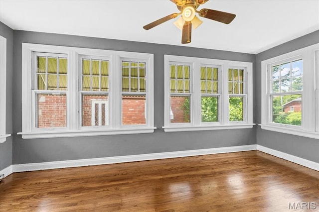 3807 Lawler Dr, Northwoods, MO 63121 - view of unfurnished sunroom