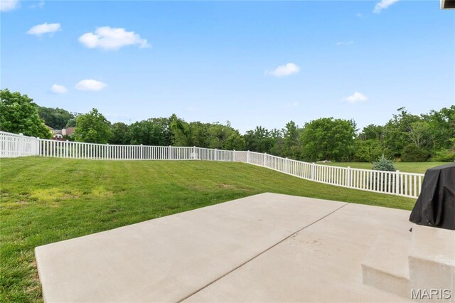 668 Top Notch Ln, Eureka, MO 63025 - view of yard featuring a patio