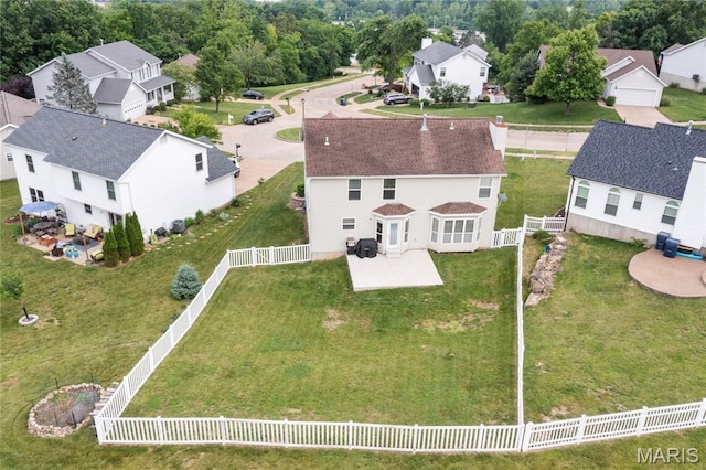 668 Top Notch Ln, Eureka, MO 63025 - aerial view of residential area