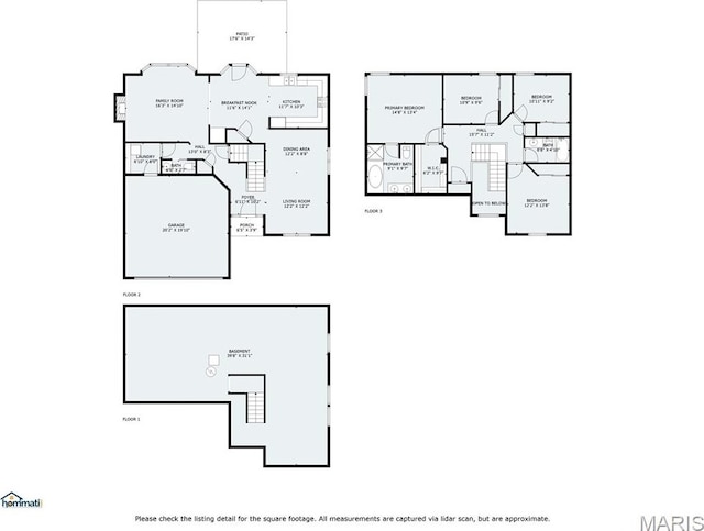 668 Top Notch Ln, Eureka, MO 63025 - floor plan / room layout