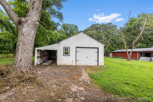 500 Frisco Rd, Campbell, MO 63933 - garage featuring a detached garage