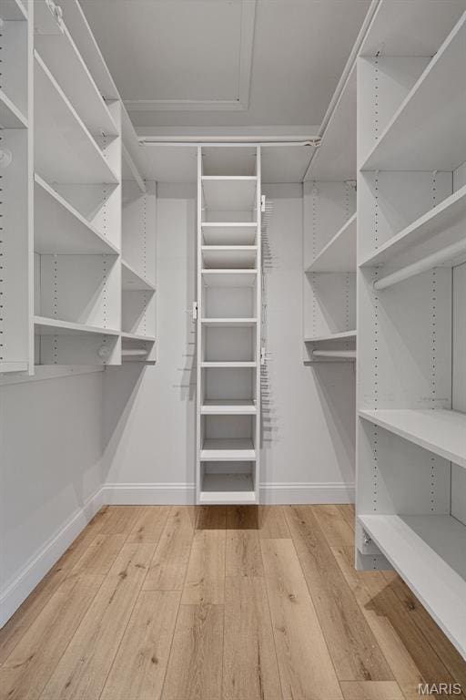 173 Portico Dr, Chesterfield, MO 63017 - spacious closet featuring hardwood / wood-style floors