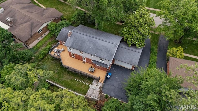 173 Portico Dr, Chesterfield, MO 63017 - view from above of property