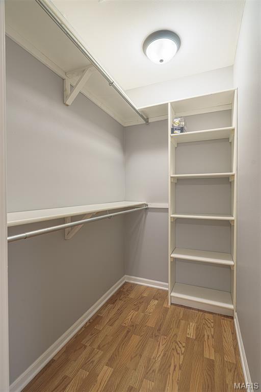 1804 Meadow Ct, Rolla, MO 65401 - spacious closet with wood finished floors