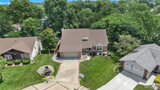 116 Shirewood Dr, Saint Charles, MO 63303 - aerial view of property and surrounding area
