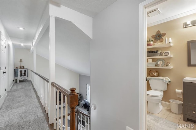 116 Shirewood Dr, Saint Charles, MO 63303 - hall with light tile patterned floors