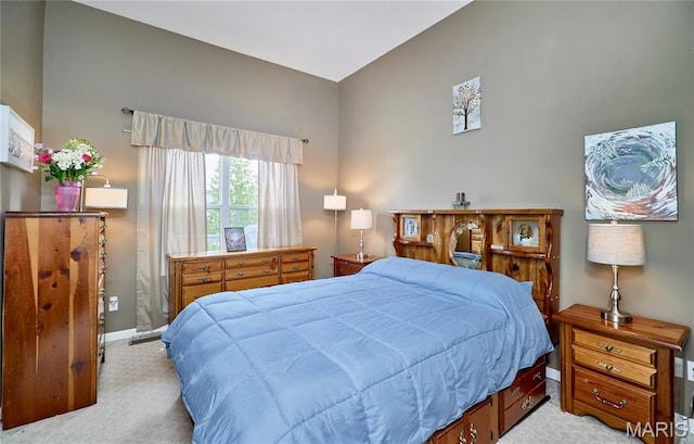 228 Centerfield Dr, Ofallon, MO 63366 - bedroom featuring light carpet and baseboards