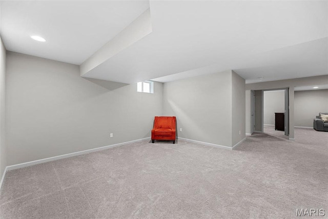 14 Ivyleigh Ct, Saint Charles, MO 63303 - basement featuring carpet floors
