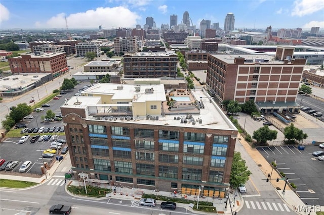 2323 Locust St Unit 308, Saint Louis, MO 63103 - drone / aerial view of skyline