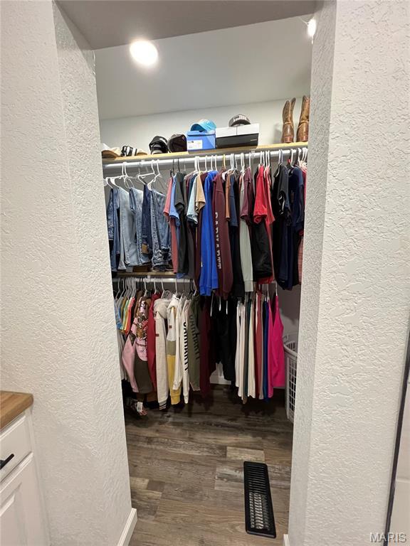 403 E Summit St, Doniphan, MO 63935 - spacious closet with wood finished floors