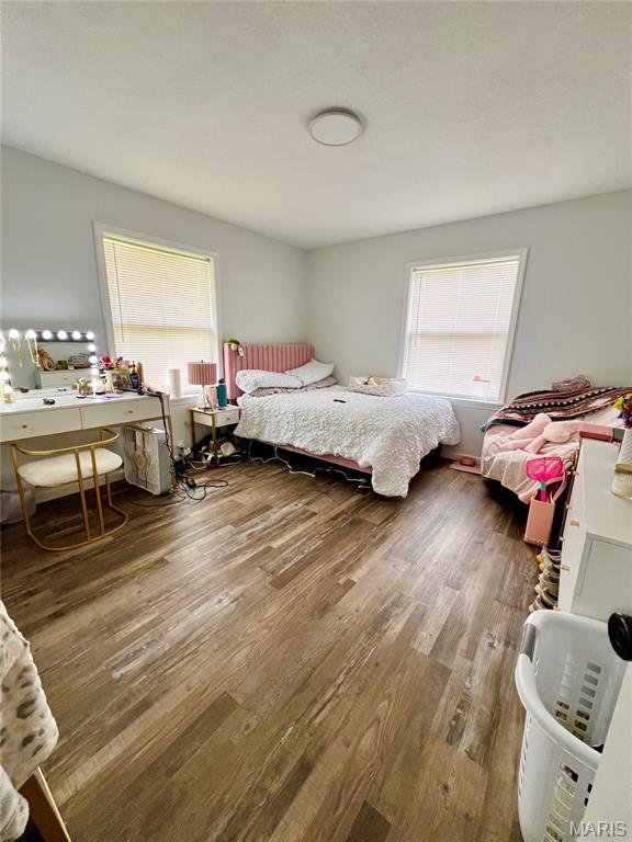 403 E Summit St, Doniphan, MO 63935 - bedroom with multiple windows and wood finished floors