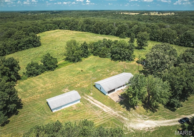 18795 S US Highway 63, Rolla, MO 65401 - view from above of property with a forest