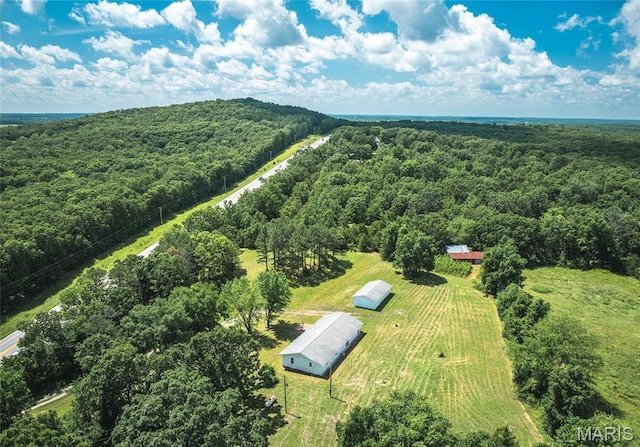 18795 S US Highway 63, Rolla, MO 65401 - overview of rural landscape with a heavily wooded area