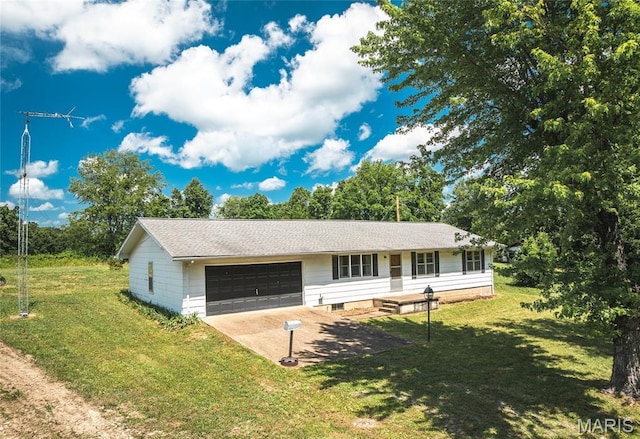 18795 S US Highway 63, Rolla, MO 65401 - single story home featuring a garage, a front yard, and driveway