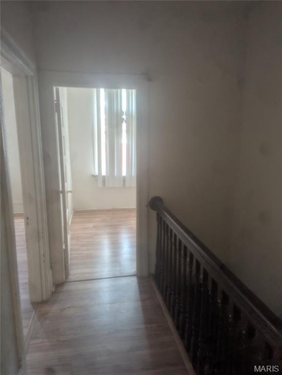 5257 Theodosia Ave, Saint Louis, MO 63113 - hallway with light wood finished floors