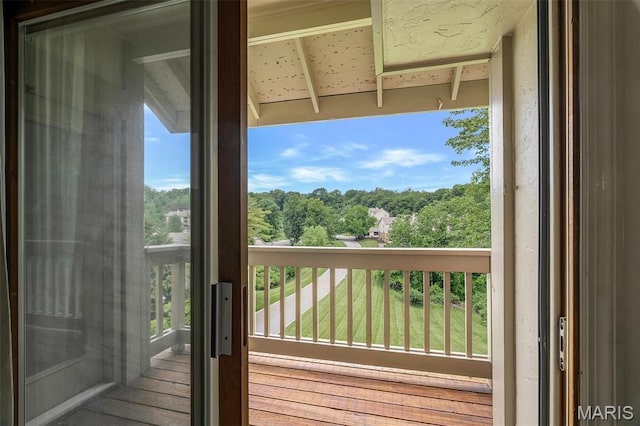 2303 Yosemite Park Ct Unit E, Maryland Heights, MO 63043 - view of wooden terrace