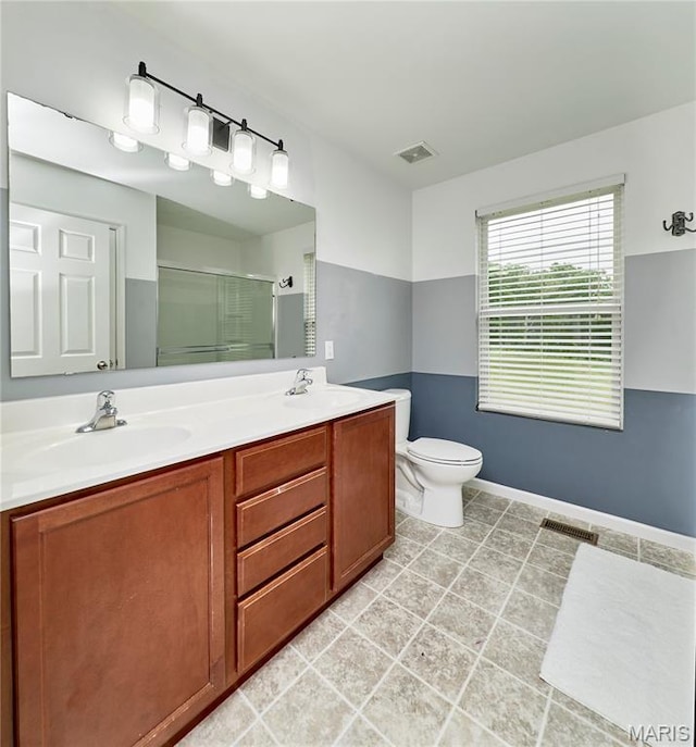 2907 Preston Woods Trl, Lake St Louis, MO 63367 - full bath with a stall shower and double vanity