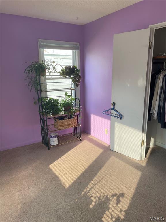 60 La Venta Dr, Florissant, MO 63031 - spare room featuring carpet flooring and a textured ceiling