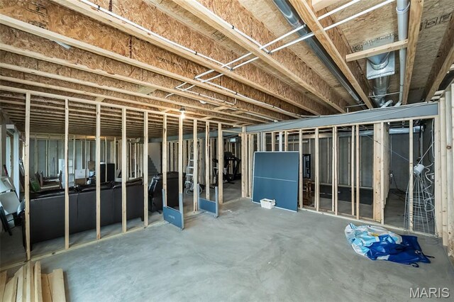 151 Wilmer Valley Dr, Wentzville, MO 63385 - view of unfinished basement