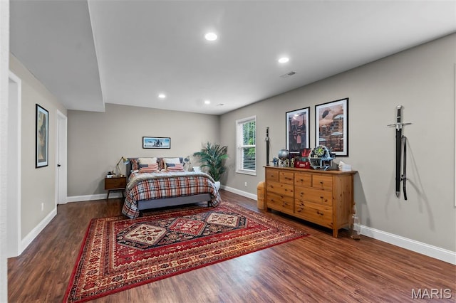 2291 Cambridge, Jackson, MO 63755 - bedroom featuring recessed lighting, wood finished floors, and baseboards