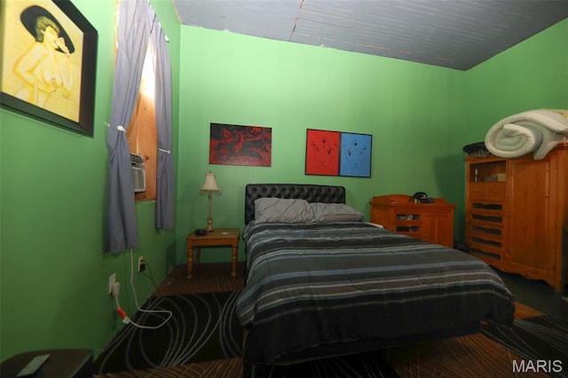 607 Main St, Keyesport, IL 62253 - carpeted bedroom featuring cooling unit