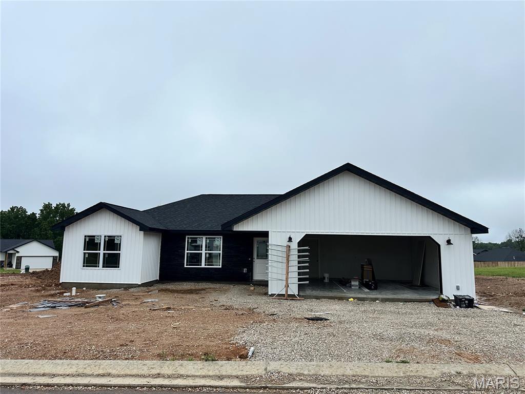 LOT95 Teton Pass, Waynesville, MO 65583 - view of front of house with an attached garage and driveway
