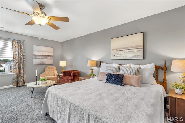 220 Preserve Park Pl, Wentzville, MO 63385 - bedroom featuring carpet floors and ceiling fan