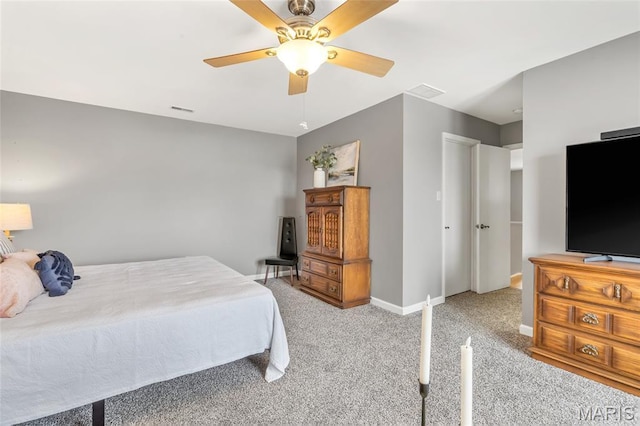 220 Preserve Park Pl, Wentzville, MO 63385 - carpeted bedroom featuring baseboards and a ceiling fan