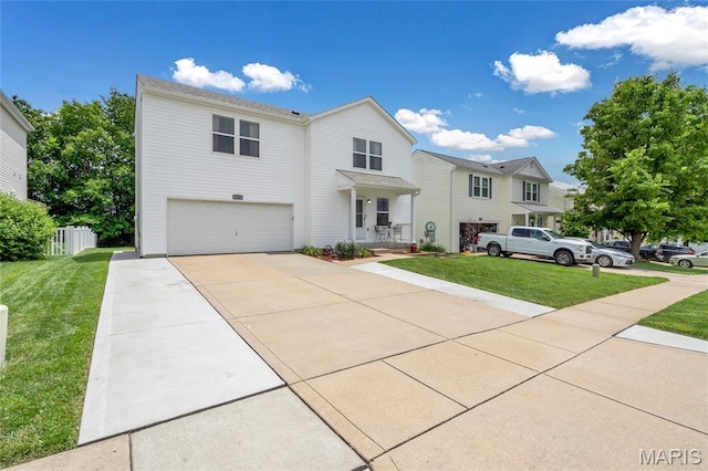 220 Preserve Park Pl, Wentzville, MO 63385 - traditional home featuring an attached garage, driveway, and a porch