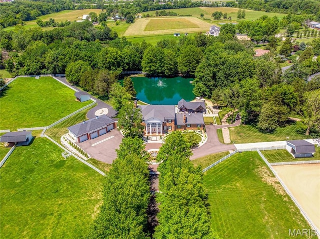 5425 Independence Rd, Weldon Spring, MO 63304 - bird's eye view of a nearby body of water