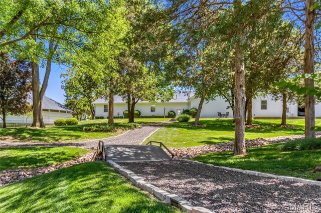 5425 Independence Rd, Weldon Spring, MO 63304 - view of community with a lawn