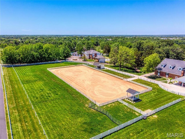 5425 Independence Rd, Weldon Spring, MO 63304 - drone / aerial view of a forest