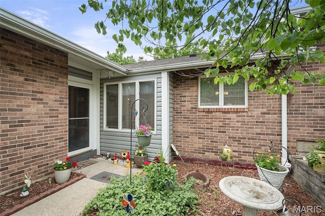 1615 Rosewall Dr Unit C, Saint Charles, MO 63303 - property entrance with brick siding
