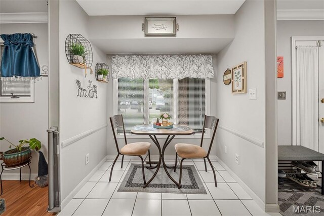 1615 Rosewall Dr Unit C, Saint Charles, MO 63303 - dining space featuring crown molding and baseboards