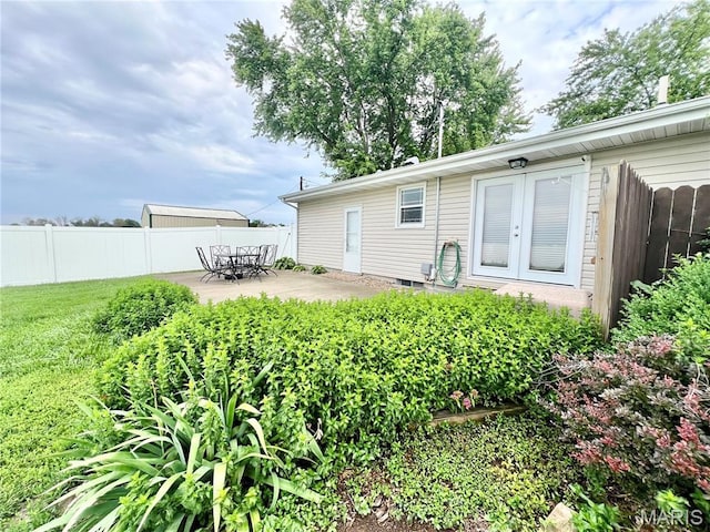 873 White Rd, Montgomery City, MO 63361 - rear view of house with a patio