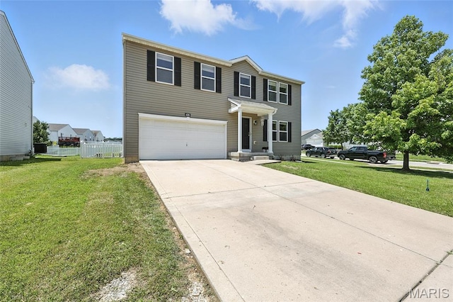429 Red Coat Trl, Wentzville, MO 63385 - traditional-style house featuring concrete driveway and an attached garage