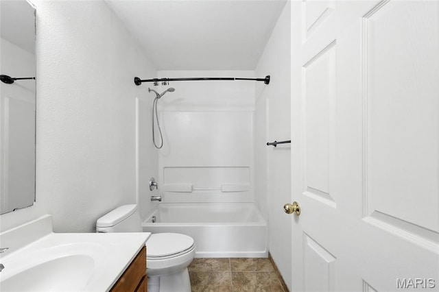 429 Red Coat Trl, Wentzville, MO 63385 - bathroom featuring vanity, shower / bathtub combination, and tile patterned floors