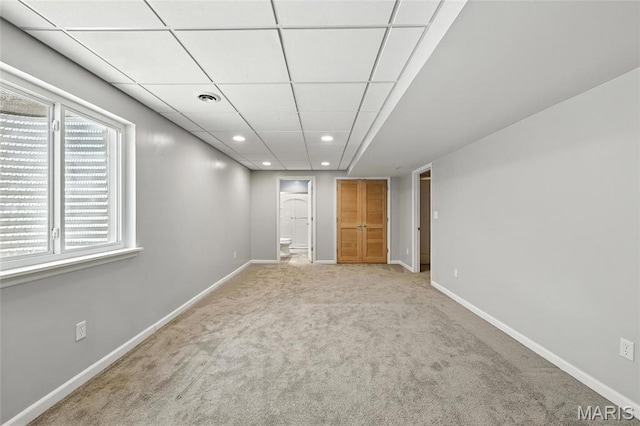 429 Red Coat Trl, Wentzville, MO 63385 - unfurnished bedroom with carpet floors, recessed lighting, and connected bathroom