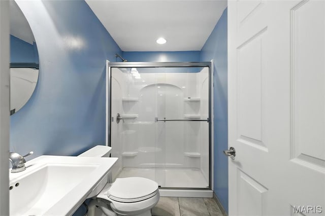 429 Red Coat Trl, Wentzville, MO 63385 - full bathroom with toilet and a stall shower